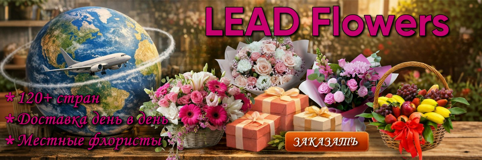 Lead Flowers международная доставка
