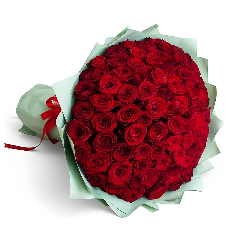 Bouquet of 101 red roses
