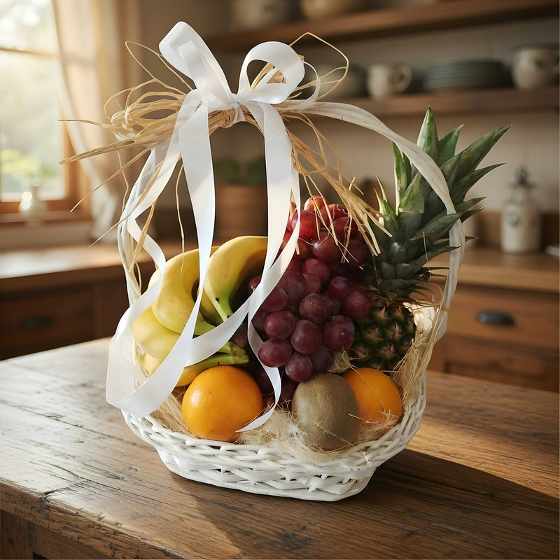  Wicker Fruit Basket